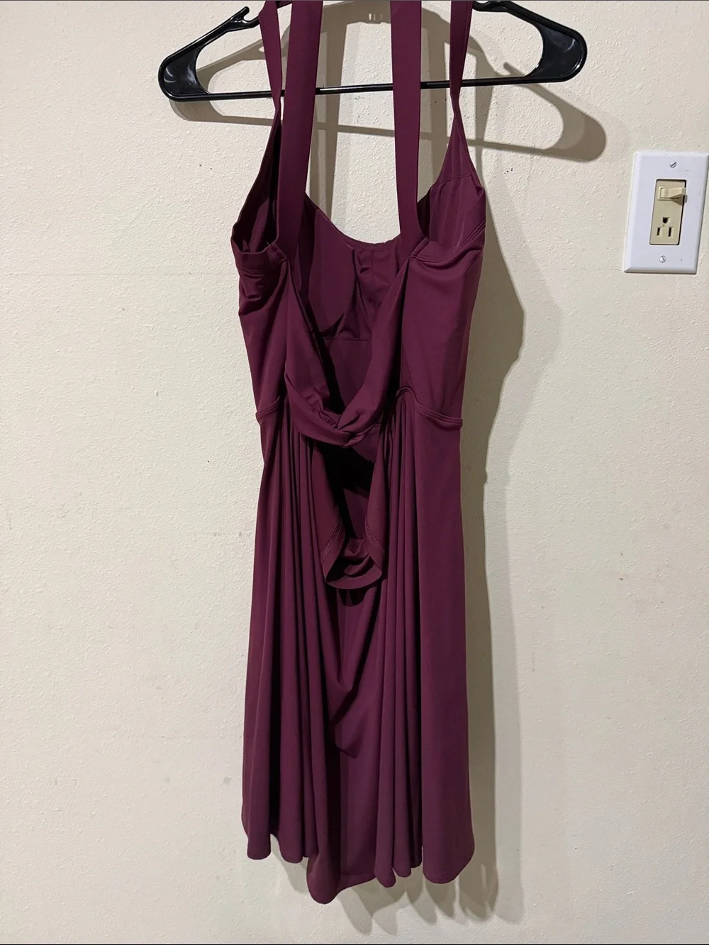 HalaraSoftlyZero Airy Backless Twist Flare Active Dress Longer Length Easy Peasy